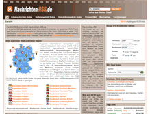 Tablet Screenshot of nachrichten-rss.de